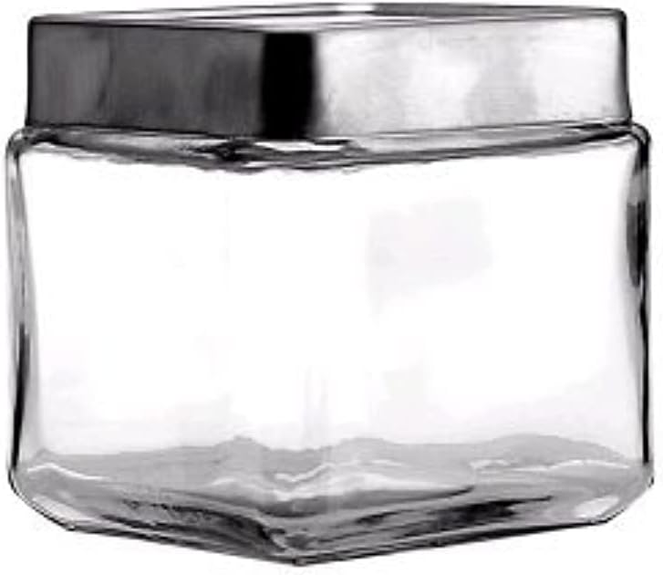 Anchor Hocking 85753 Stackable Square Jar