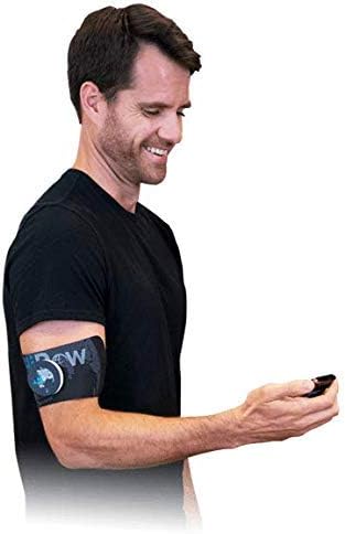HiDow Electrode Gel Pads for Lower Back/Shoulder 3.5 mm TENS Unit STEM and EMS Units
