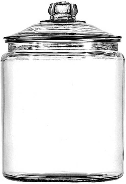 Anchor Hocking Heritage Hill Glass 0.5 Gallon Storage Jar, Set of 1