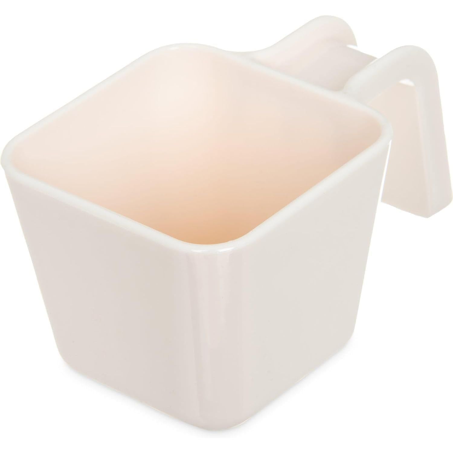 Carlisle 49110-102 9.5 oz. White Polycarbonate Portion Scoop Cup