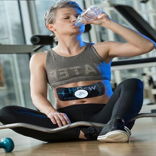 HiDow Electrode Gel Pads for Lower Back/Shoulder 3.5 mm TENS Unit STEM and EMS Units
