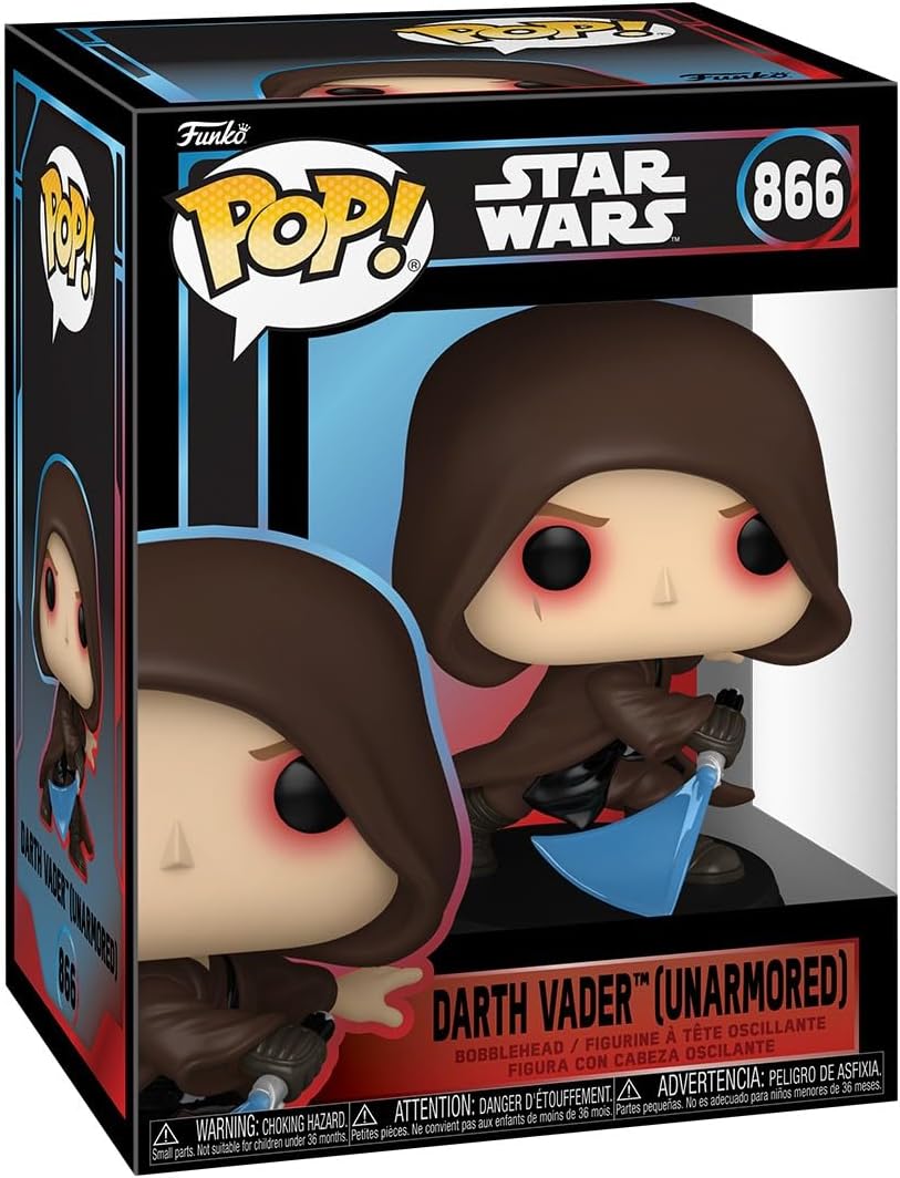 Funko Pop! Star Wars: Darth Vader (Unarmored) - Collectable Vinyl Figure - Gift Idea - Official Merchandise - Toys for Kids & Adults - Sci-Fi Fans - Model Figure for Collectors and Display