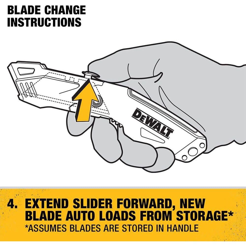 DeWalt DEWALT Folding Retractable Auto-Load Knife