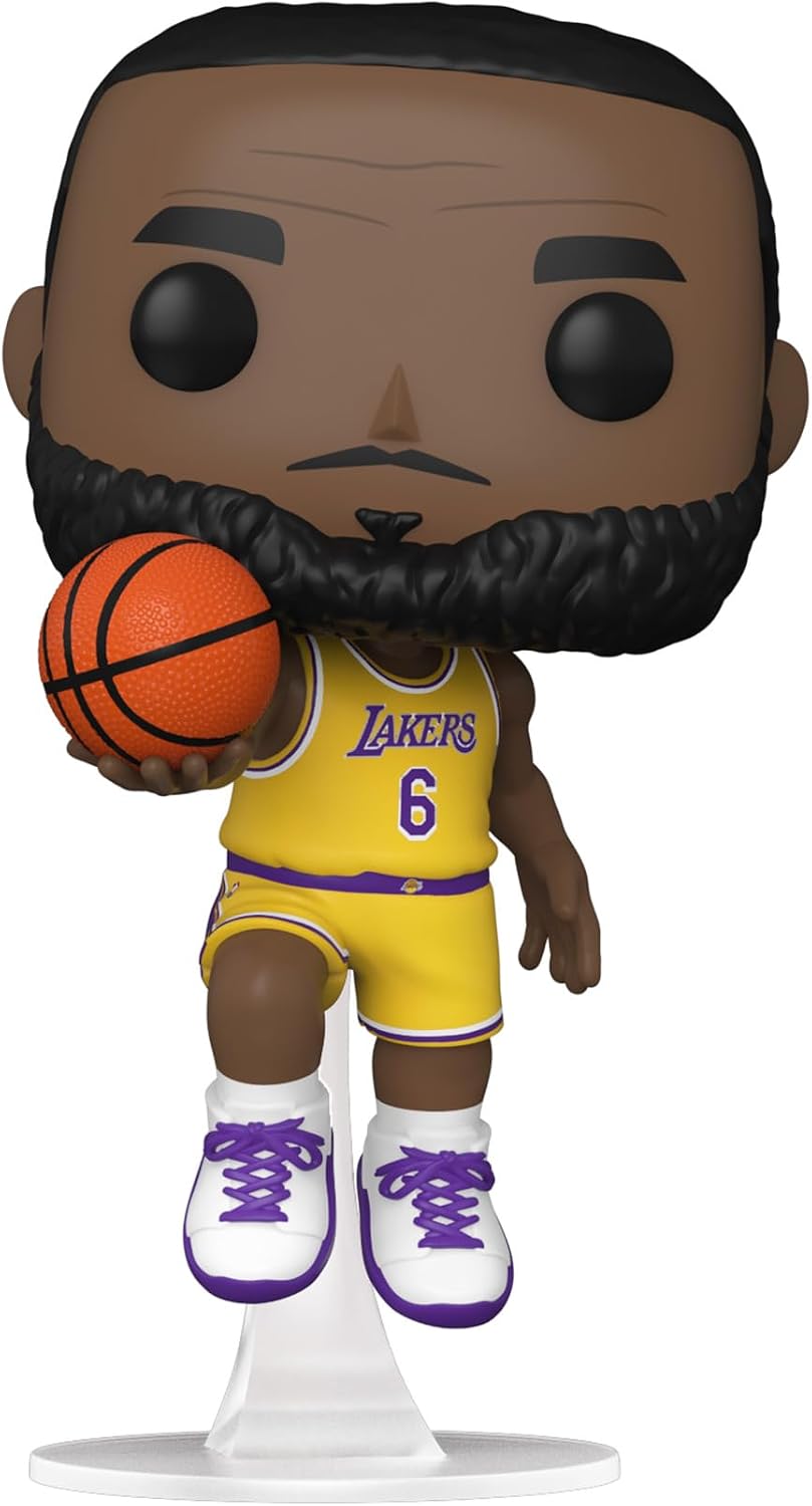 Funko Pop! NBA: Los Angeles Lakers - Lebron James - Collectable Vinyl Figure - Gift Idea - Official Merchandise - Toys for Kids & Adults - Sports Fans - Model Figure for Collectors and Display