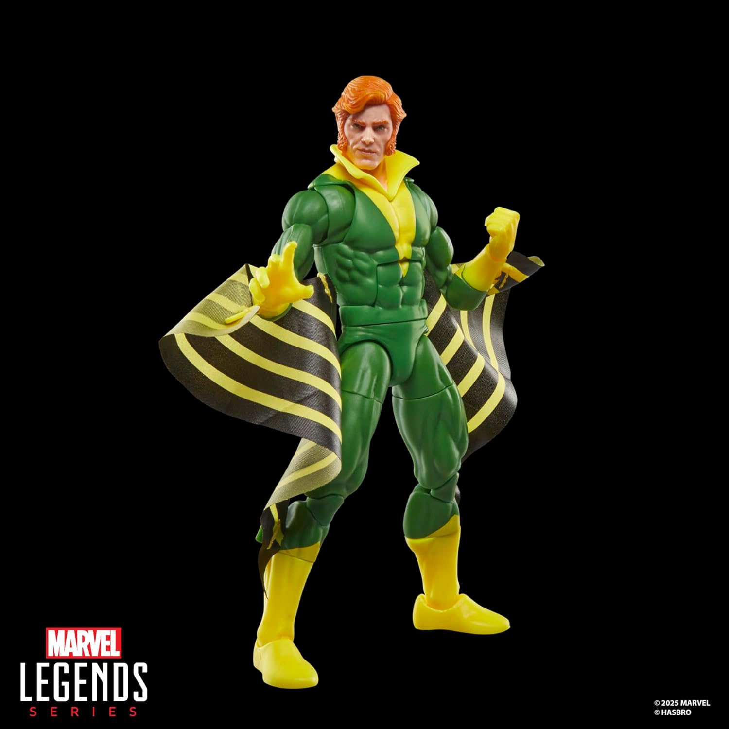Marvel Legends Series Banshee, Giant-Size X-Men #1 (1975) Comics-Inspired Collectible 6-Inch Scale Action Figure with Character-Sized Comic Accessory