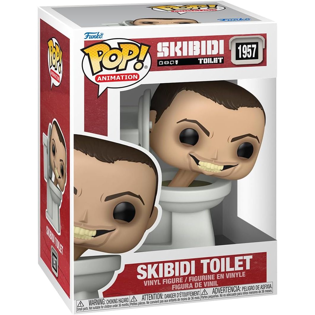 Funko Pop! Vinyl: Skibidi Toilet - Skibidi Toilet - Collectable Vinyl Figure - Gift Idea - Official Merchandise - Toys for Kids & Adults - Model Figure for Collectors and Display