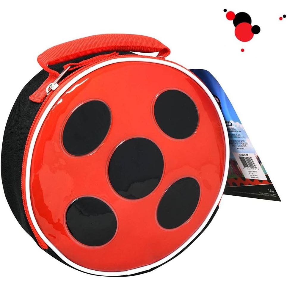 United Pacific Designs RLDP: Miraculous Ladybug Round Lunch Bag, Small
