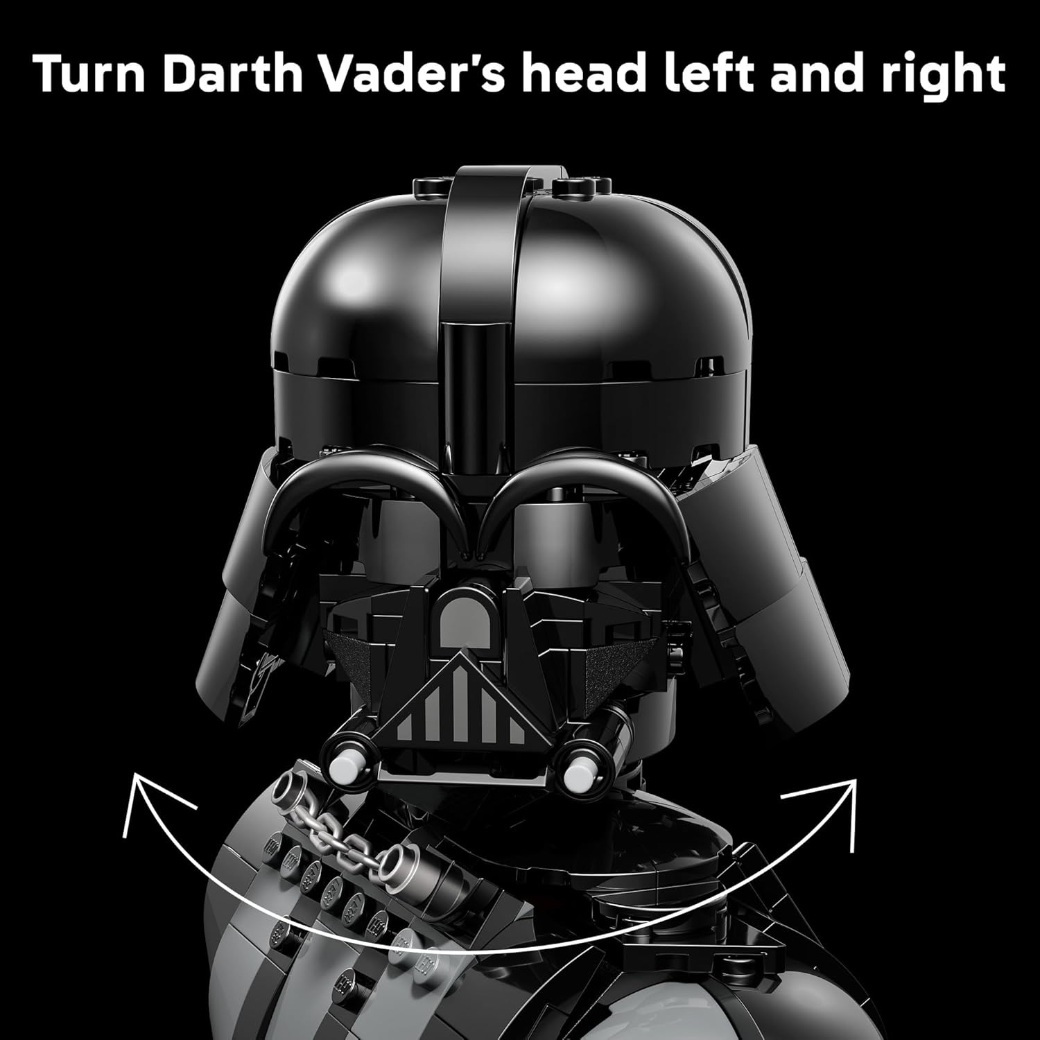 LEGO Star Wars Darth Vader Bust - Collectible Building Set for Adults, Ages 18+ - Star Wars Gift for Men & Women - with Darth Vader Minifigure - Bedroom or Shelf Decor - 75439