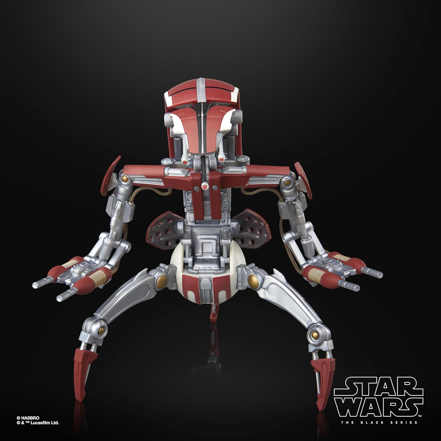 STAR WARS The Black Series KX Security Droid Enforcer & Droideka, Jedi: Survivor Gaming Greats Collectible 6 Inch Action Figure 2-Pack (Amazon Exclusive) | Jedi: Survivor, Gaming Greats Collectible, 6 Inch Action Figure, Amazon Exclusive