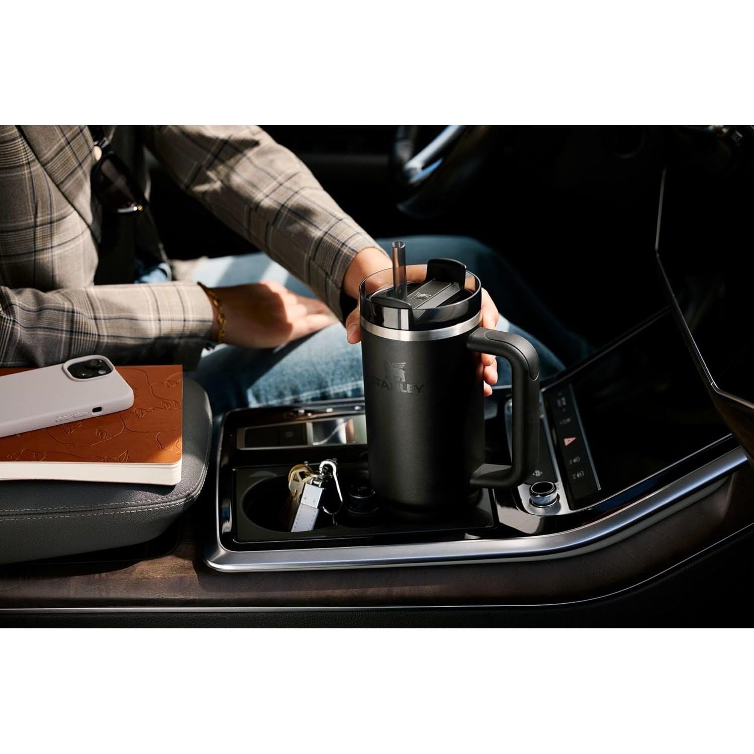 STANLEY Quencher H2.0 Tumbler with Handle and Straw 30 oz | Flowstate 3-Position Lid | Cup Holder Compatible for Travel | Insulated Stainless Steel Cup | BPA-Free | Tumb Dew Drop