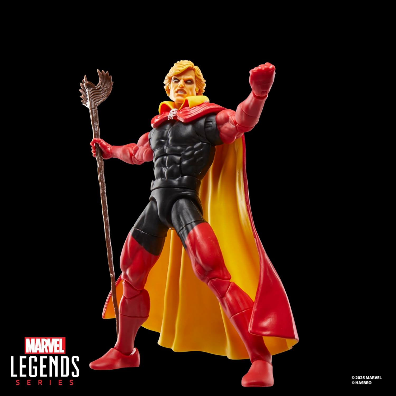 Marvel Legends Series Adam Warlock, Infinity Gauntlet Comics-Inspired Collectible 6-Inch Scale Action Figure with Character-Sized Comic Accessory