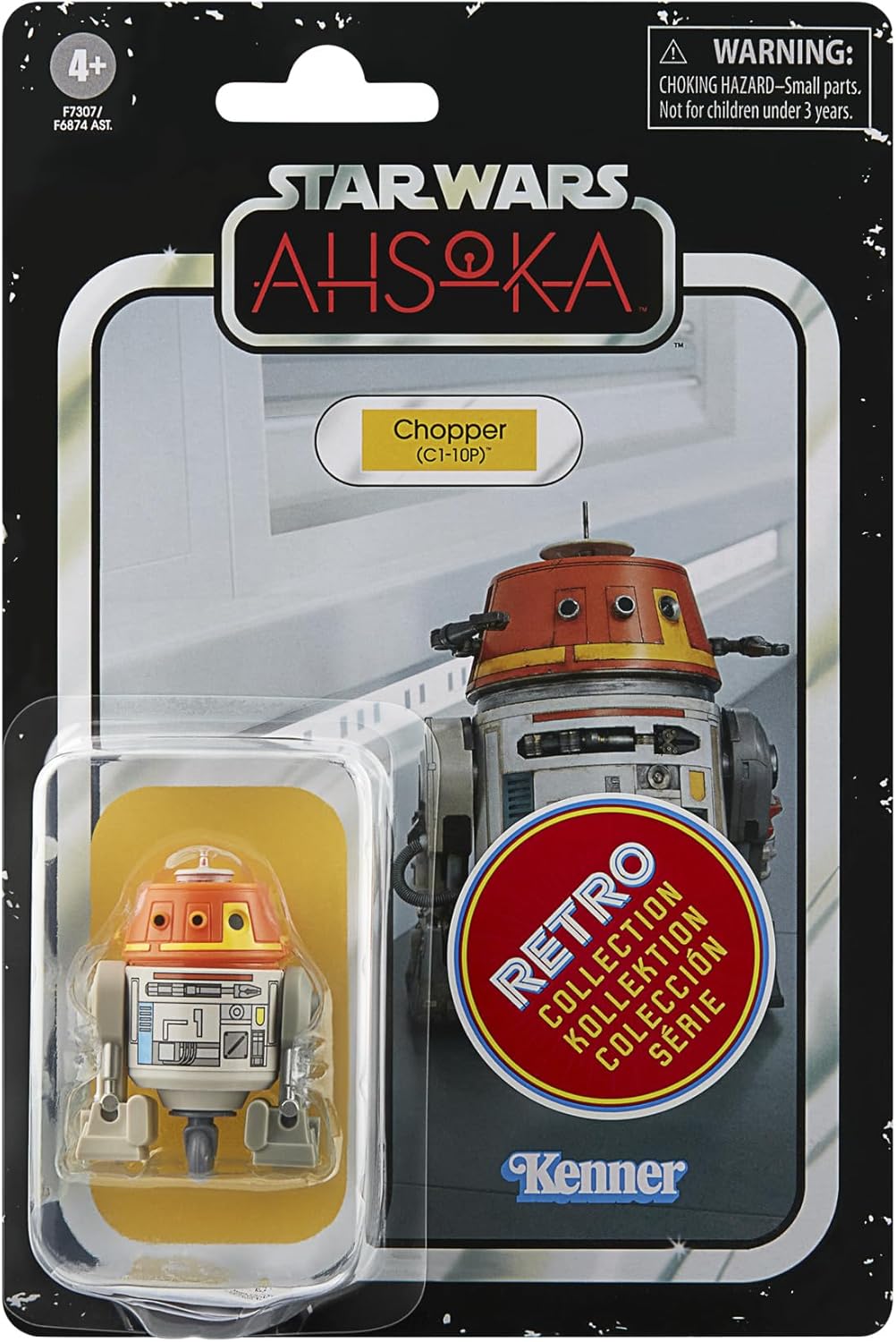 Star Wars - The Retro Collection - Chopper Figure (C1-10P) - Star Wars: Ahsoka- 3.75" Action Figures