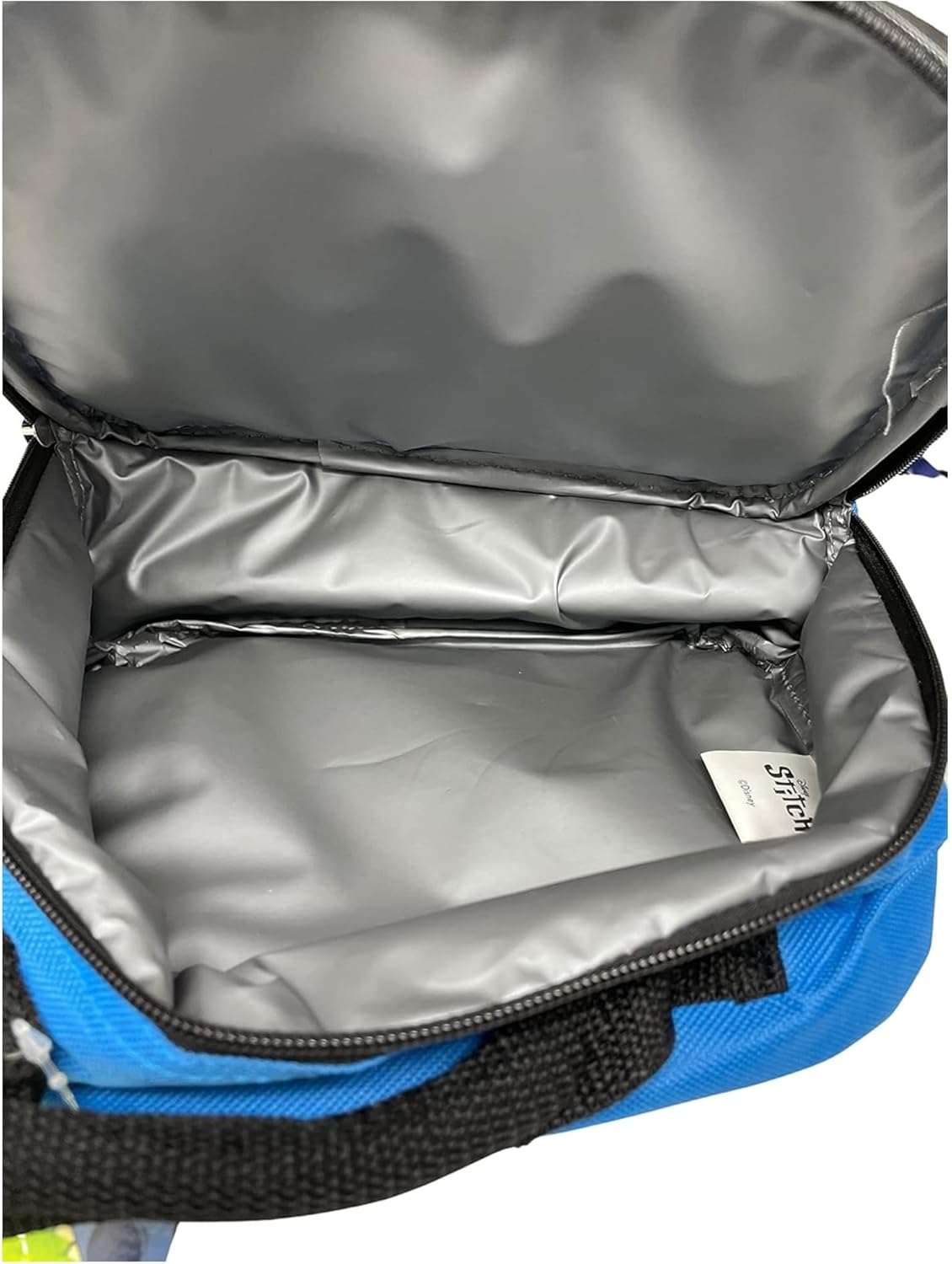 Fast Forward Stitch 3D Face Rectangle Lunch Bag