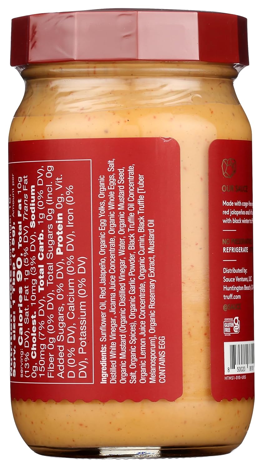 TRUFF Black Truffle Infused Spicy Mayonnaise, 8 FL