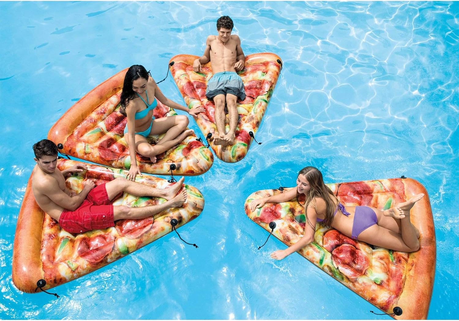 Intex Pizza Slice Mat, Multi-Colored (58752EP)
