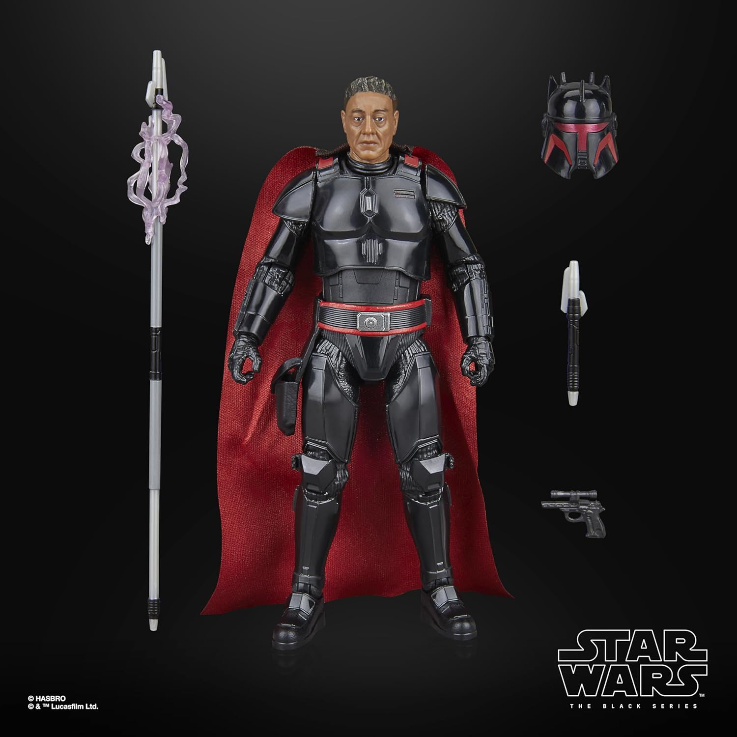 STAR WARS The Black Series Moff Gideon (Dark Trooper Armor), The Mandalorian Premium Collectible 6 Inch Action Figure