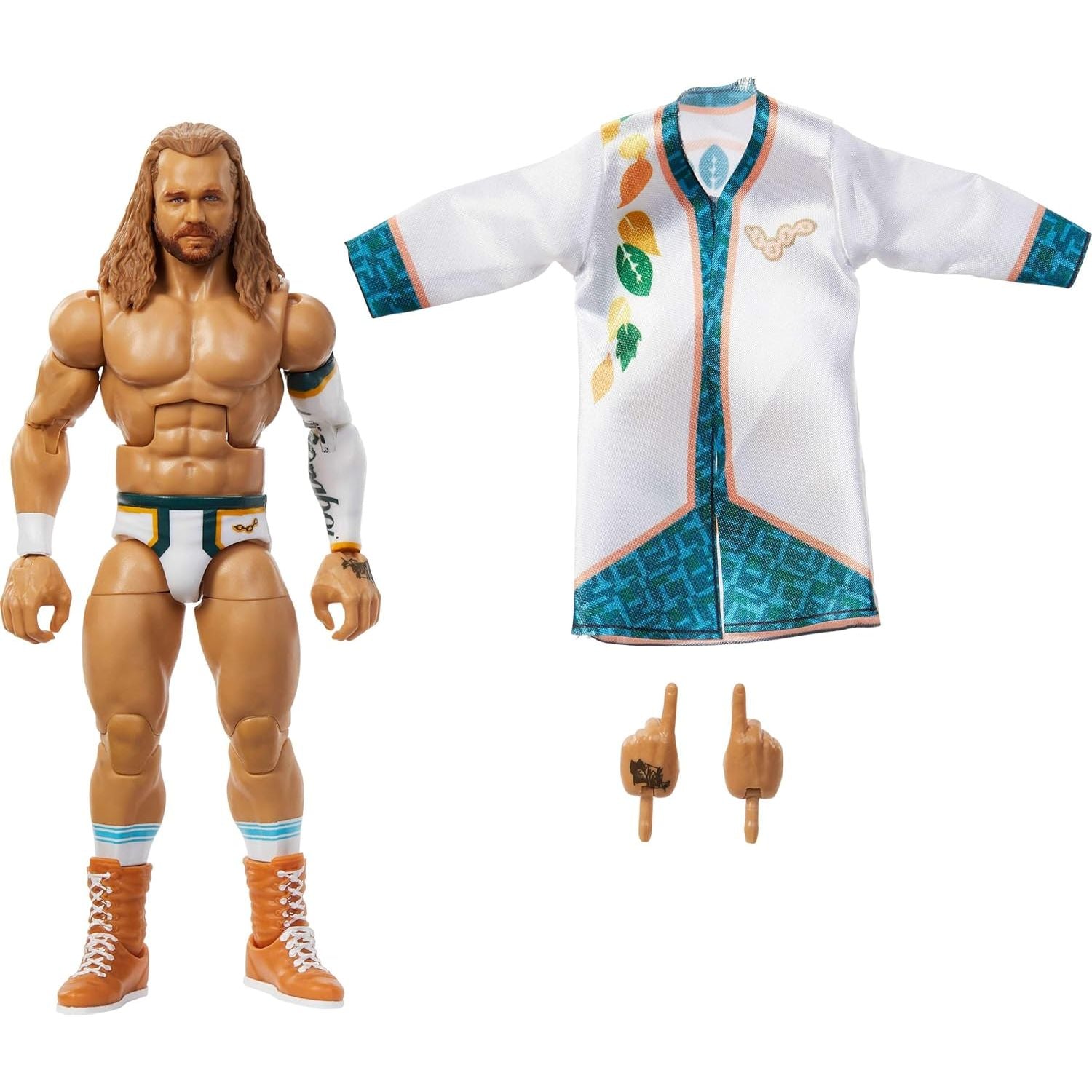 Mattel WWE Elite Action Figure & Accessories, Series #115 6-inch Collectible Tyler Bate with 25 Articulation Points & Swappable Hands