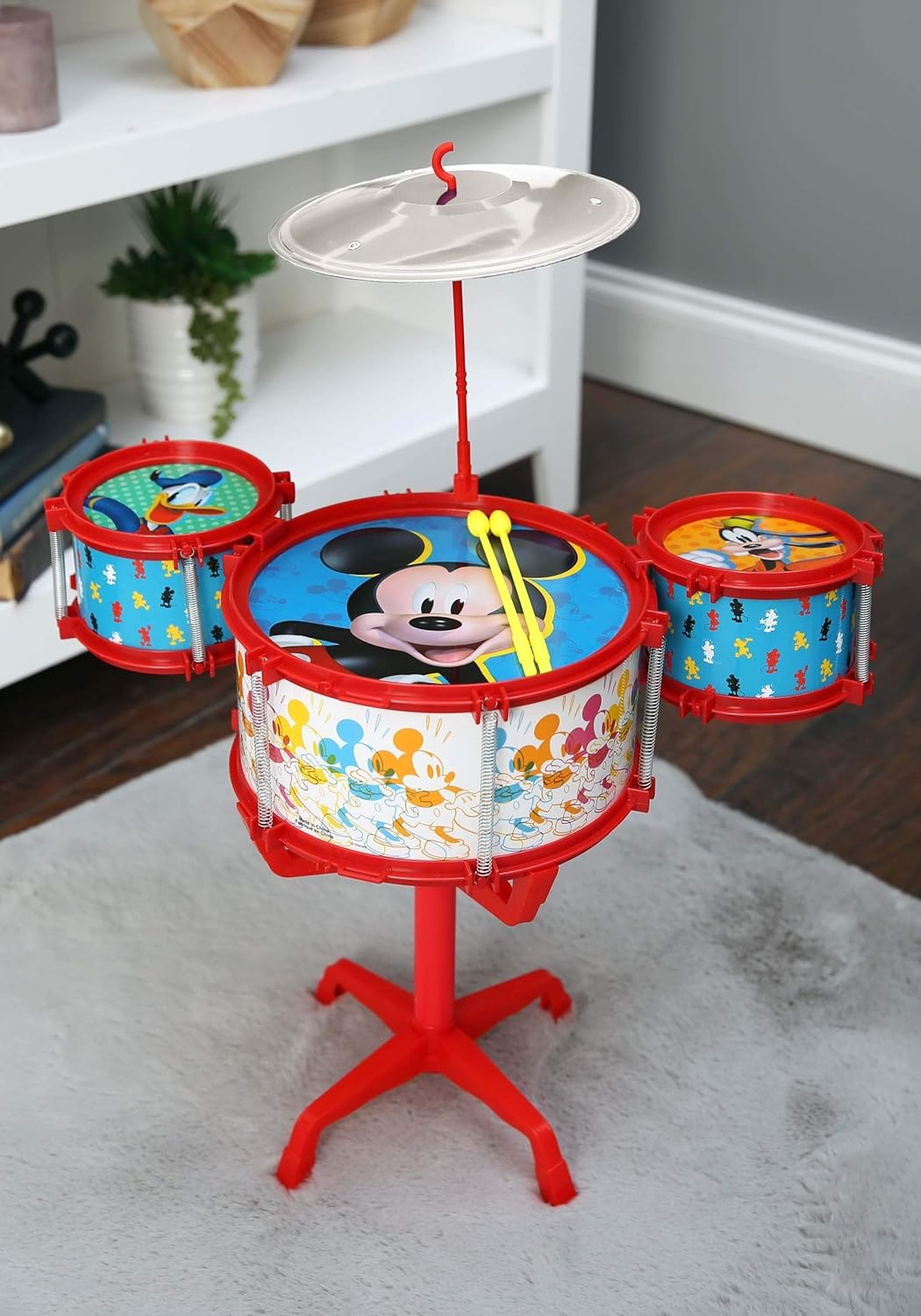 Disney Mickey Mouse Roadster Racers Drum Music Set
