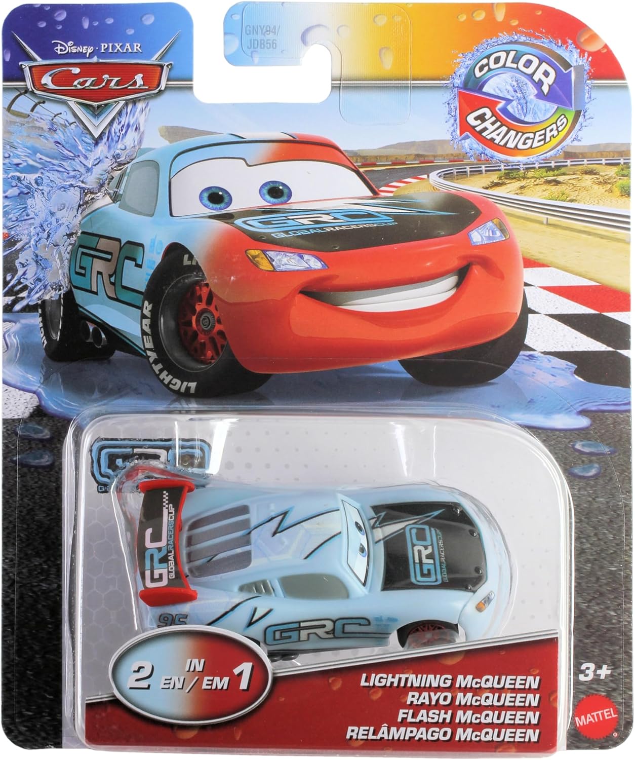 Disney Cars 2024 Color Changers GRC Global Racers Cup Lightning McQueen