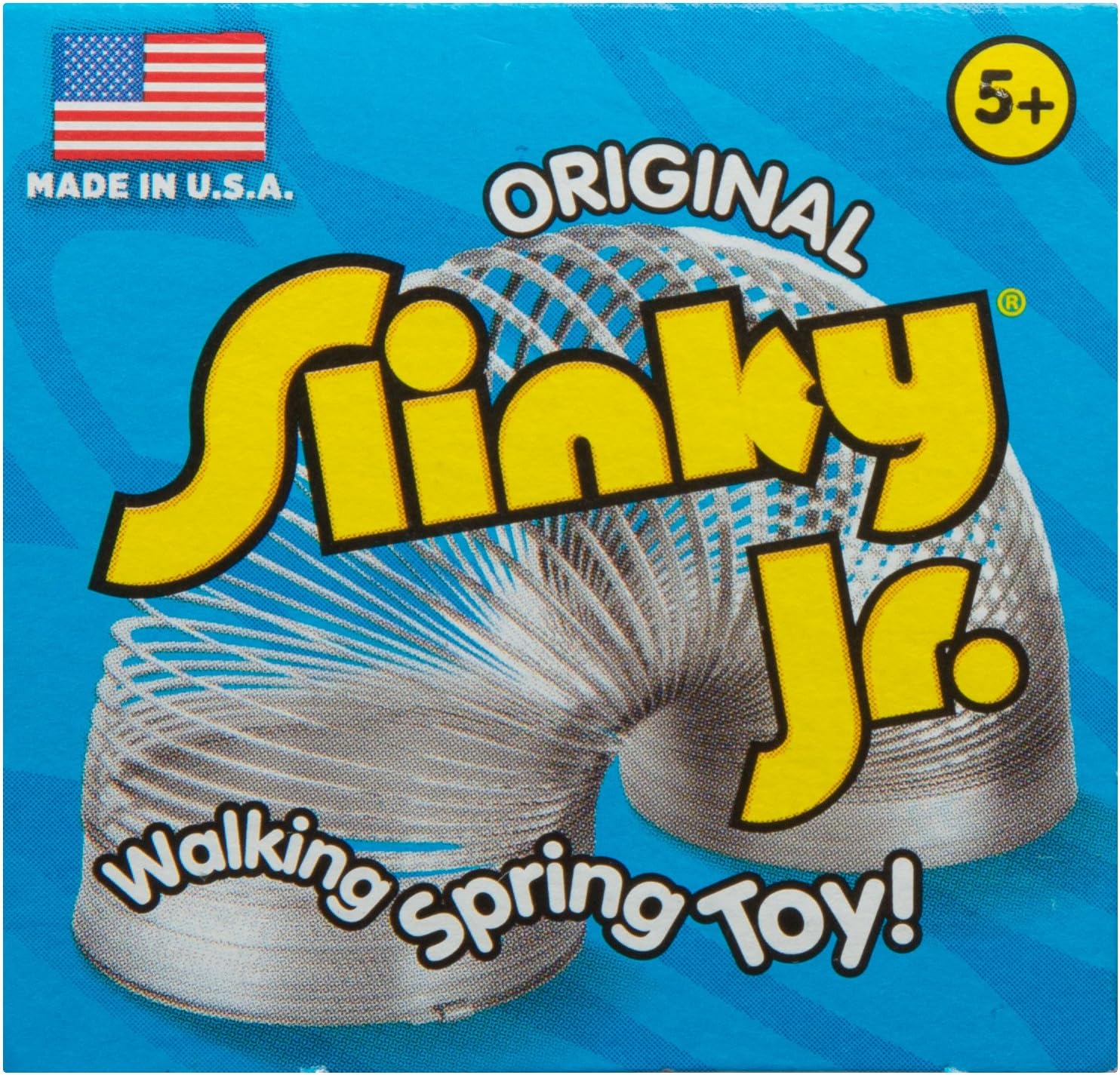 The Original Slinky Brand Metal Slinky Jr. Kids Spring Toy, Multi