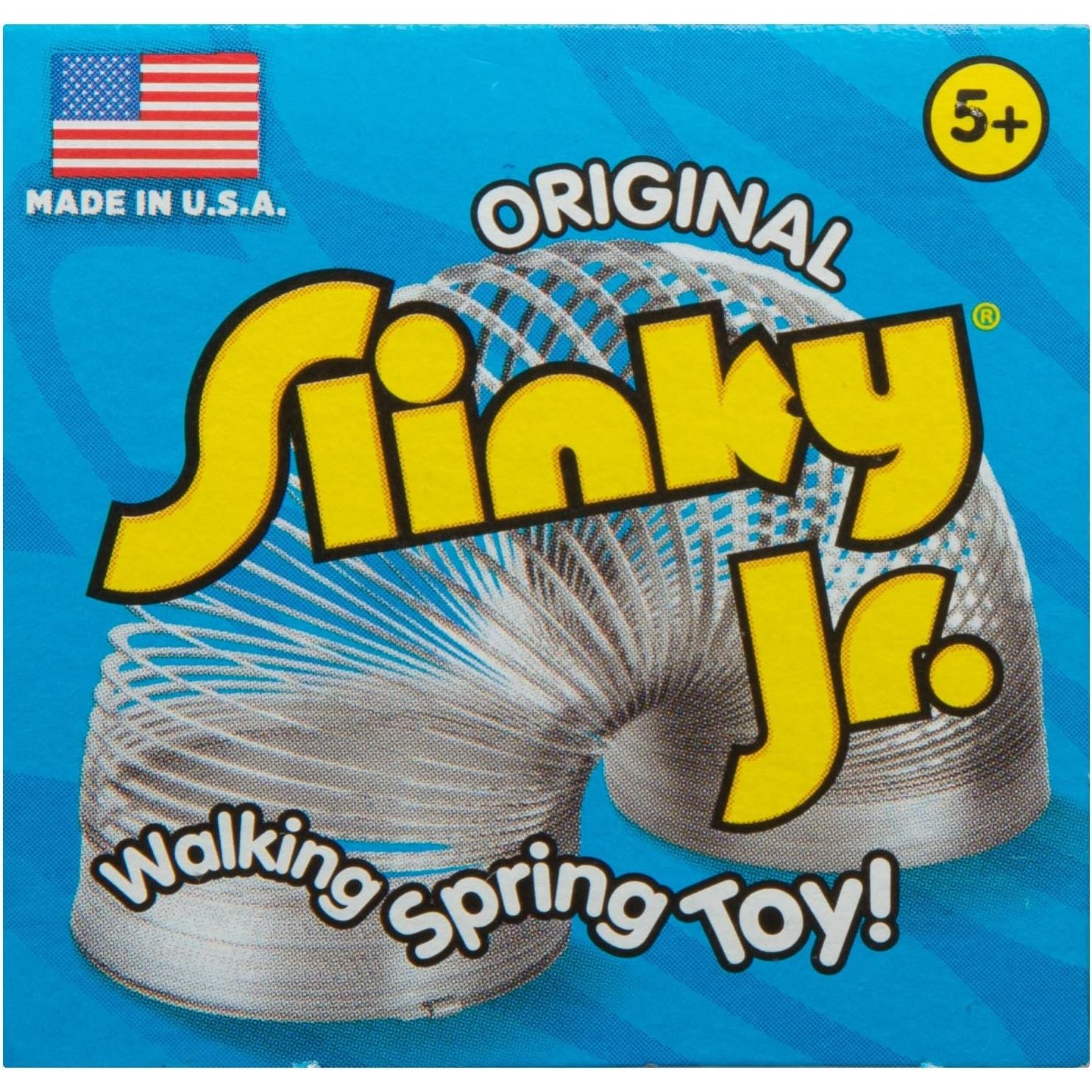 The Original Slinky Brand Metal Slinky Jr. Kids Spring Toy, Multi