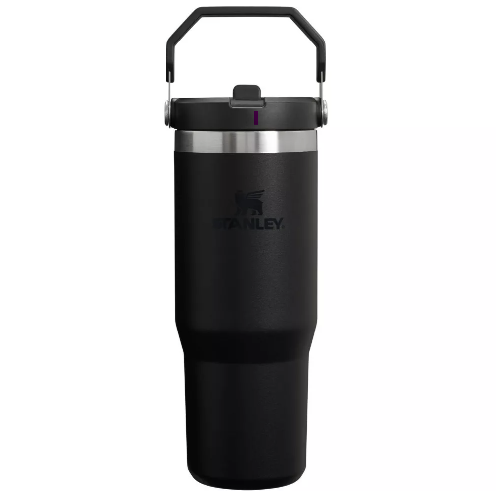 Stanley 30 oz Stainless Steel Ice Flow Flip Straw Tumbler Black 2.0