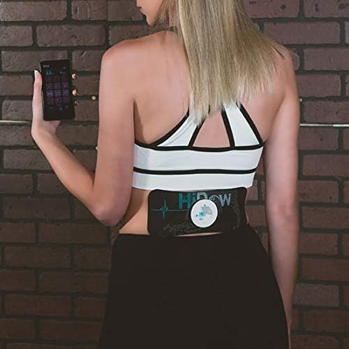 HiDow Electrode Gel Pads for Lower Back/Shoulder 3.5 mm TENS Unit STEM and EMS Units