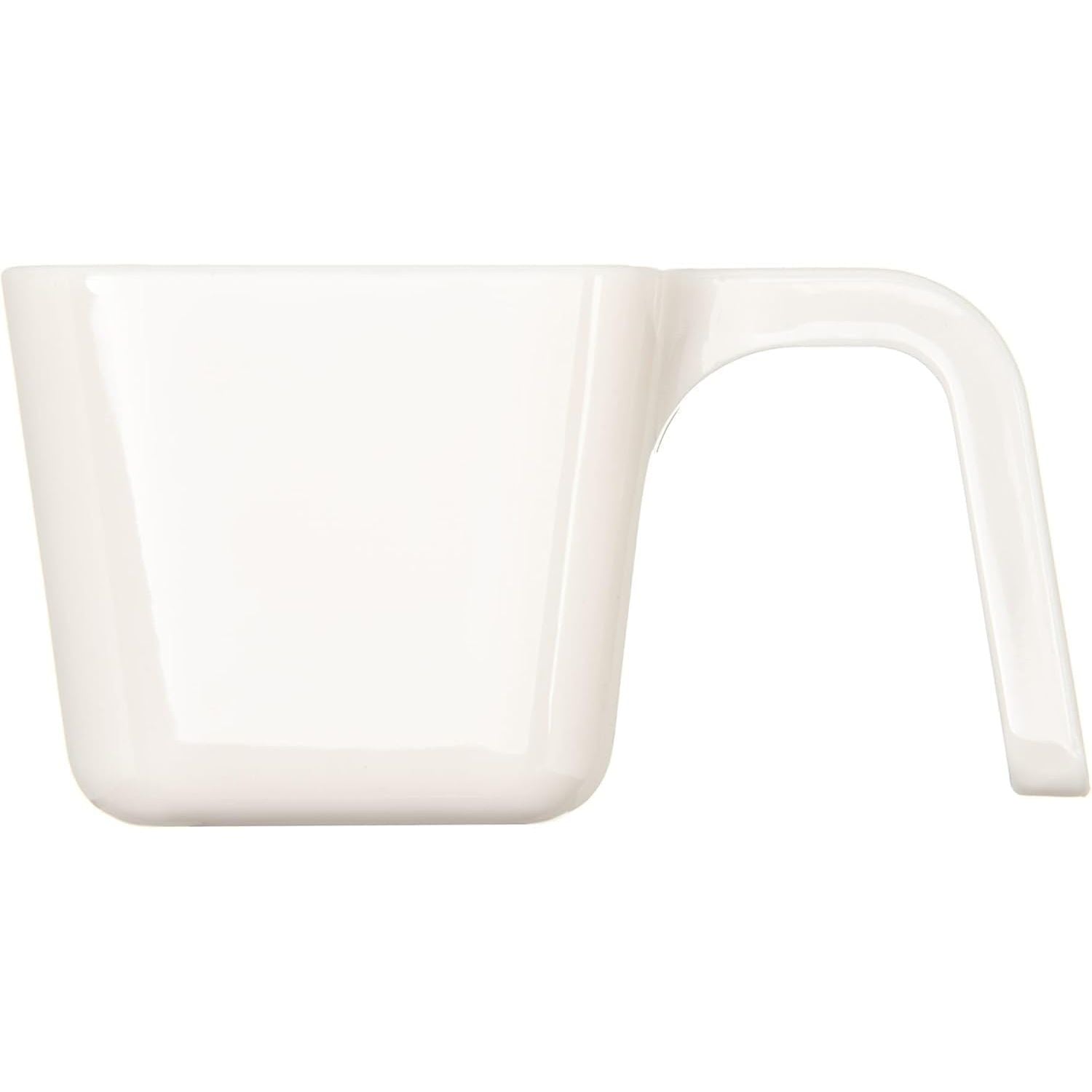 Carlisle 49110-102 9.5 oz. White Polycarbonate Portion Scoop Cup