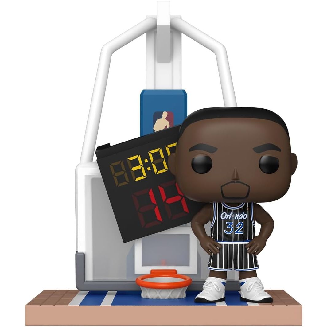 Funko Pop! Deluxe: Magic - Shaquille O'Neal - Shaq with Backboard - Shaquille O'Neal - Collectable Vinyl Figure - Gift Idea - Official Merchandise - Toys for Kids & Adults - Sports Fans