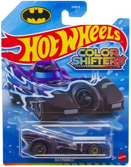 Hot Wheels Color Shifters DC Batmobile, 1:64 Scale Car, 2026