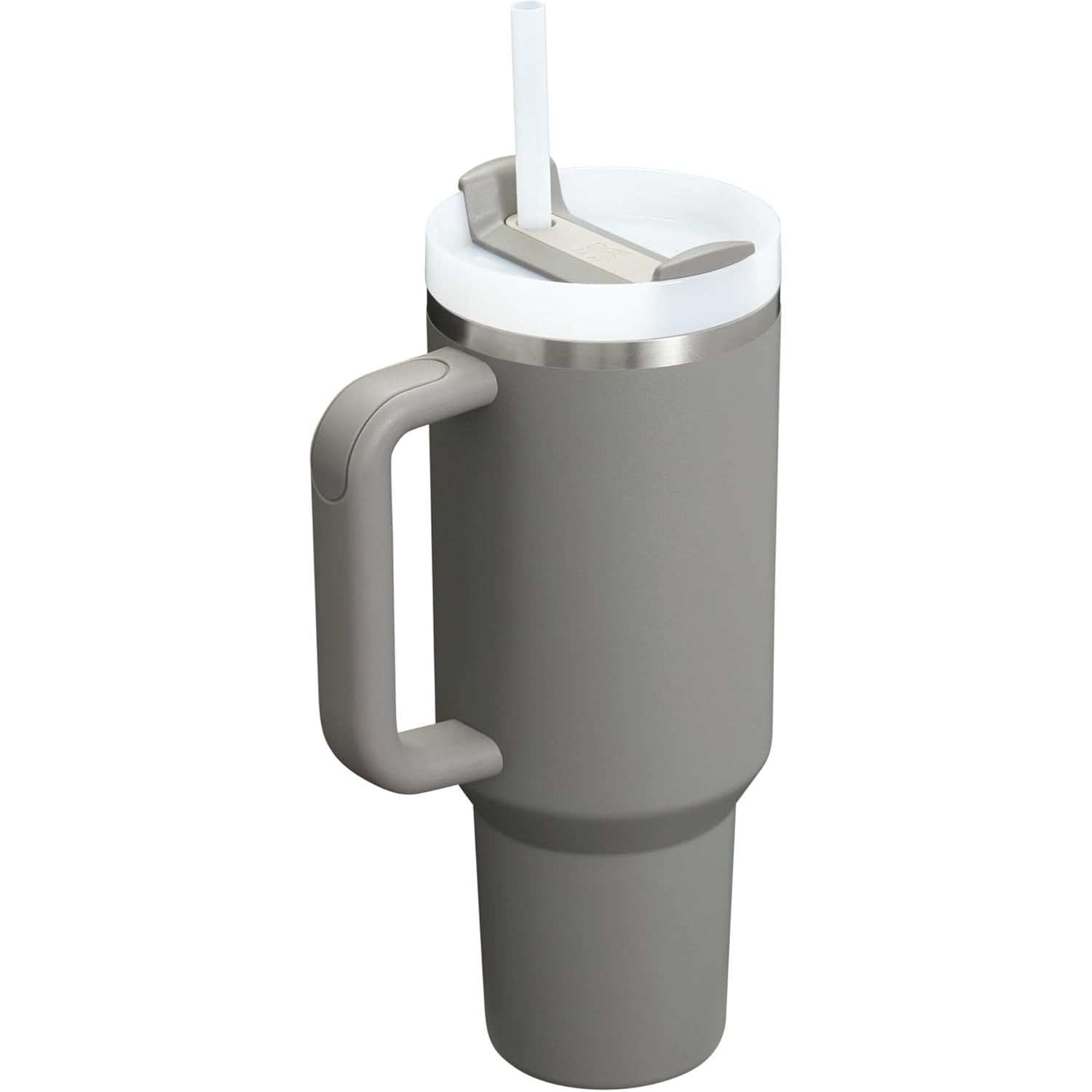 STANLEY Quencher H2.0 Tumbler with Handle and Straw 40 oz | Flowstate 3-Position Lid | Cup Holder Compatible for Travel | Insulated Stainless Steel Cup | BPA-Free | Stone
