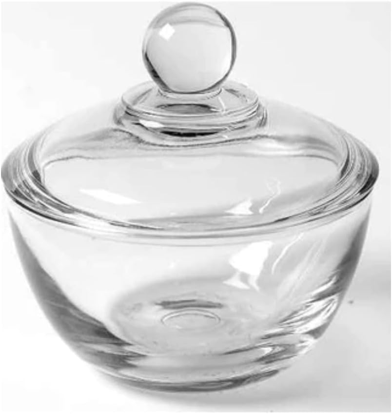 Anchor Hockings Brand Anchor Hocking Presence Glass Sugar Bowl with Lid, 1-Pack, Clear