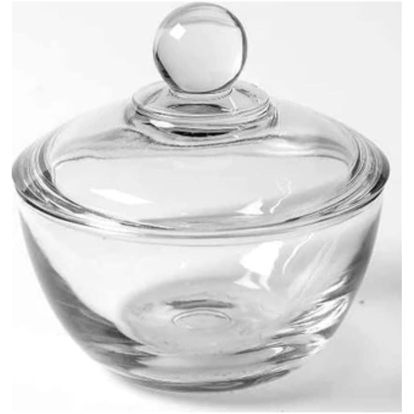 Anchor Hockings Brand Anchor Hocking Presence Glass Sugar Bowl with Lid, 1-Pack, Clear