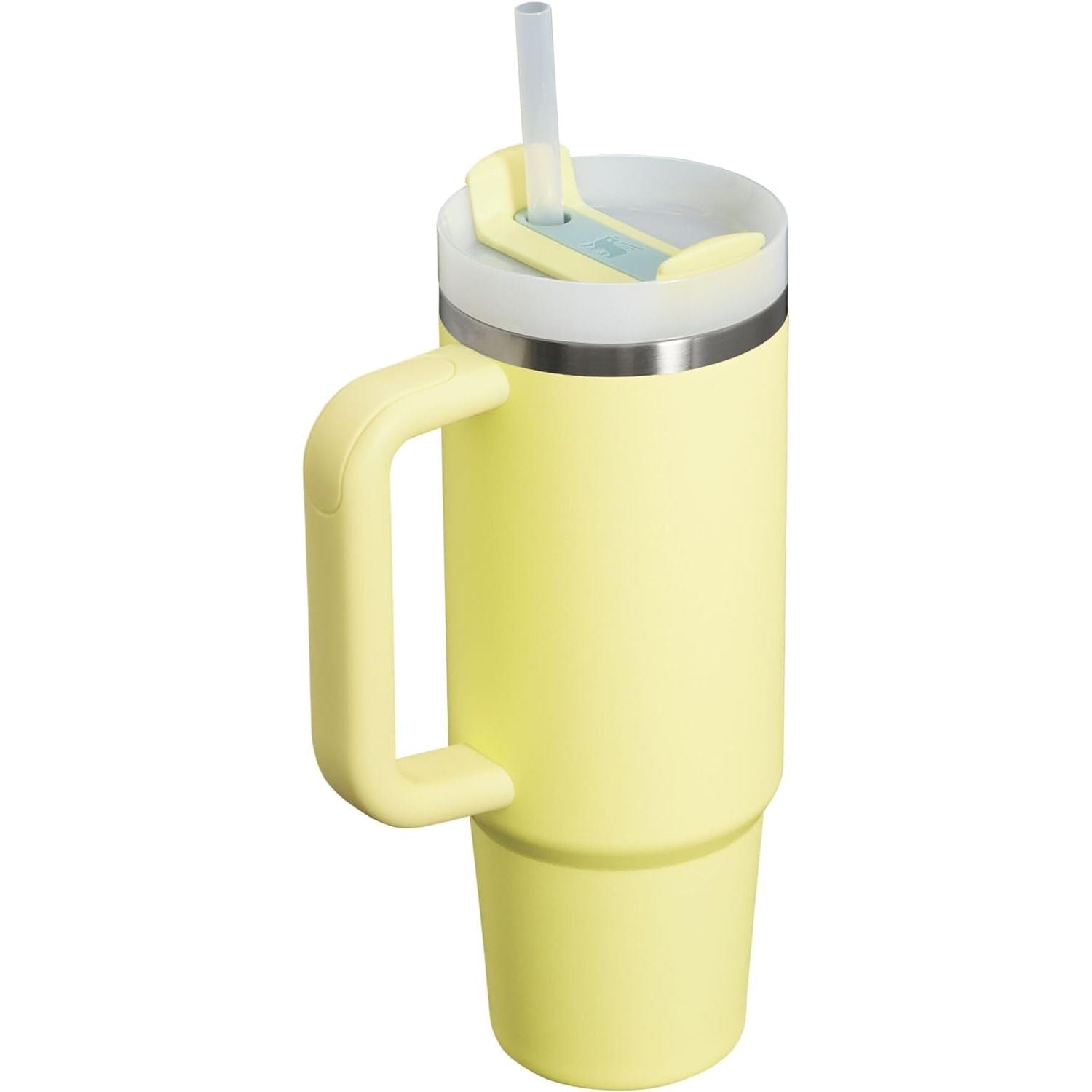 STANLEY Quencher H2.0 Tumbler with Handle and Straw 30 oz | Flowstate 3-Position Lid | Cup Holder Compatible for Travel | Insulated Stainless Steel Cup | BPA-Free | Pomelo