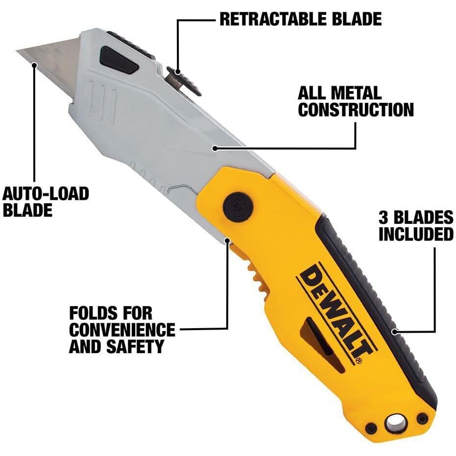 DeWalt DEWALT Folding Retractable Auto-Load Knife