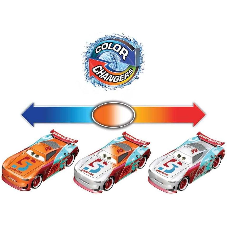 Disney Cars Toys Color Change Vehicles, Repeat Color Transformation wi