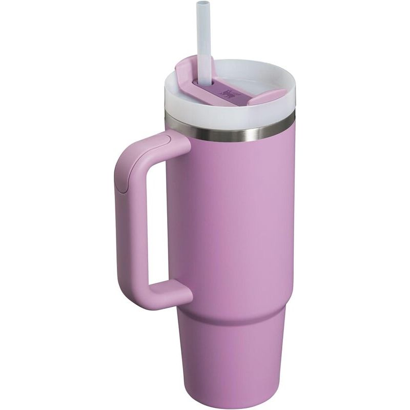 STANLEY Quencher H2.0 Tumbler with Handle and Straw 30 oz | Flowstate 3-Position Lid | Cup Holder Compatible for Travel | Insulated Stainless Steel Cup | BPA-Free | Lilac
