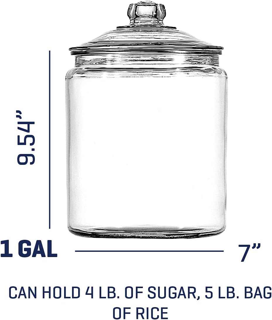 Anchor Hocking 1-Gallon Heritage Hill Jar