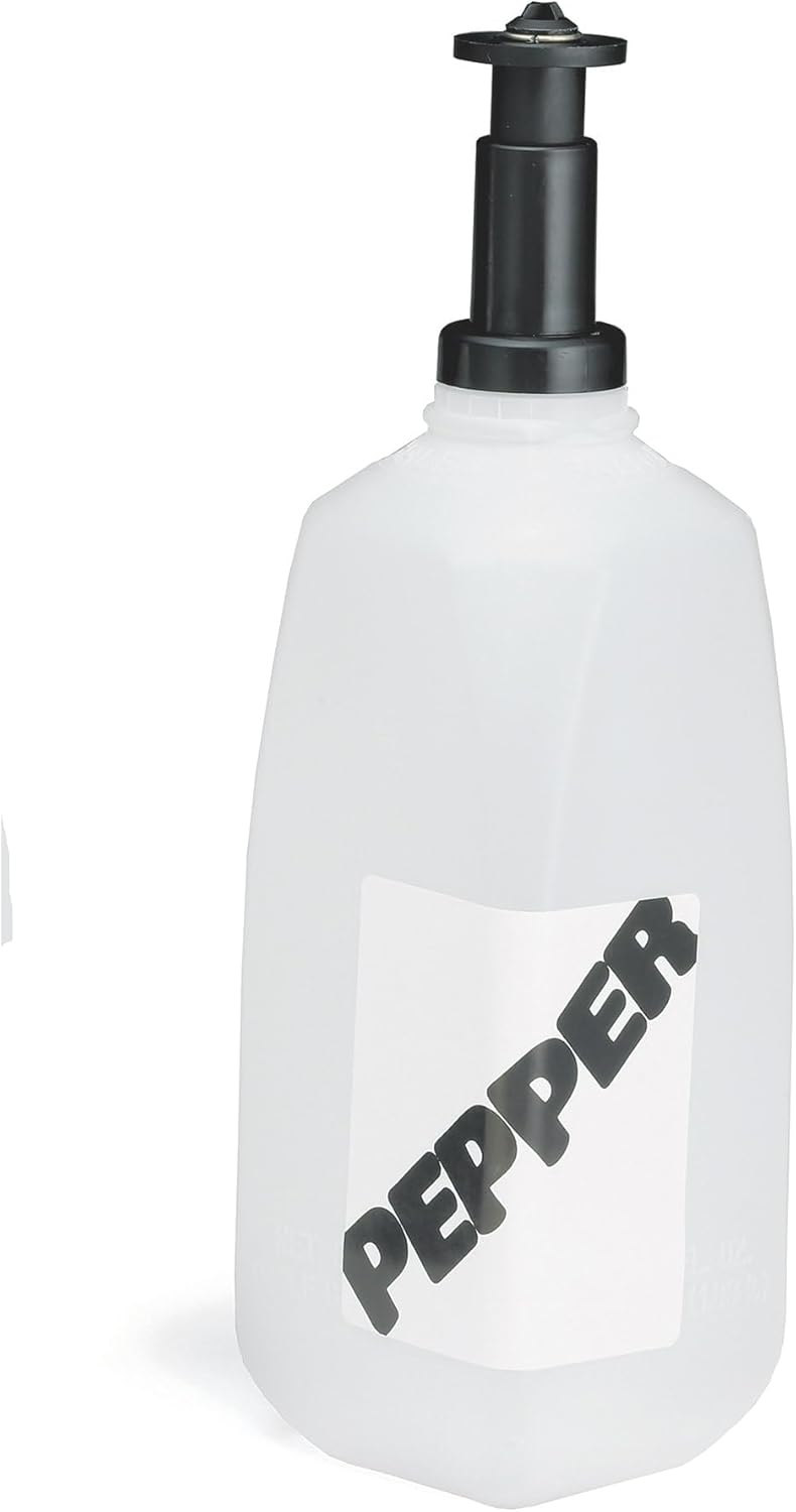 TableCraft 90P 0.5 Gallon Plastic Pepper Refiller