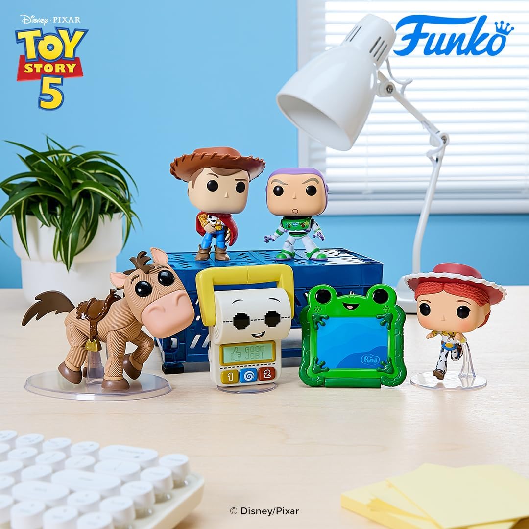 Funko Pop! Disney: Toy Story 5 - Woody - Collectable Vinyl Figure - Gift Idea - Official Merchandise - Toys for Kids & Adults - Disney Fans - Model Figure for Collectors and Display