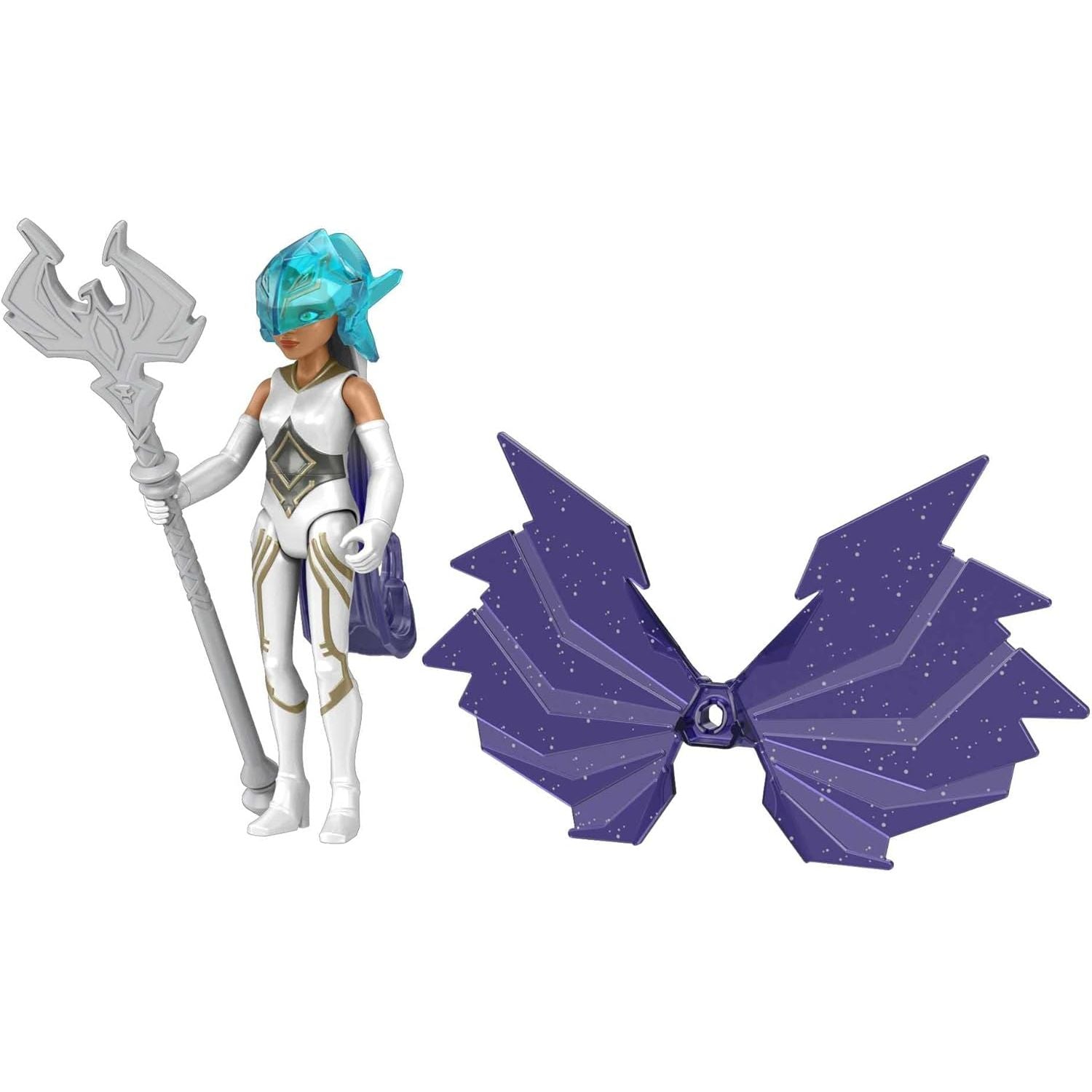 Masters of the Universe He-Man and The Toy, Sorceress Action Figure, Power Attack Move and Accessory, Motu Heroine Castle Greyskull​​​​