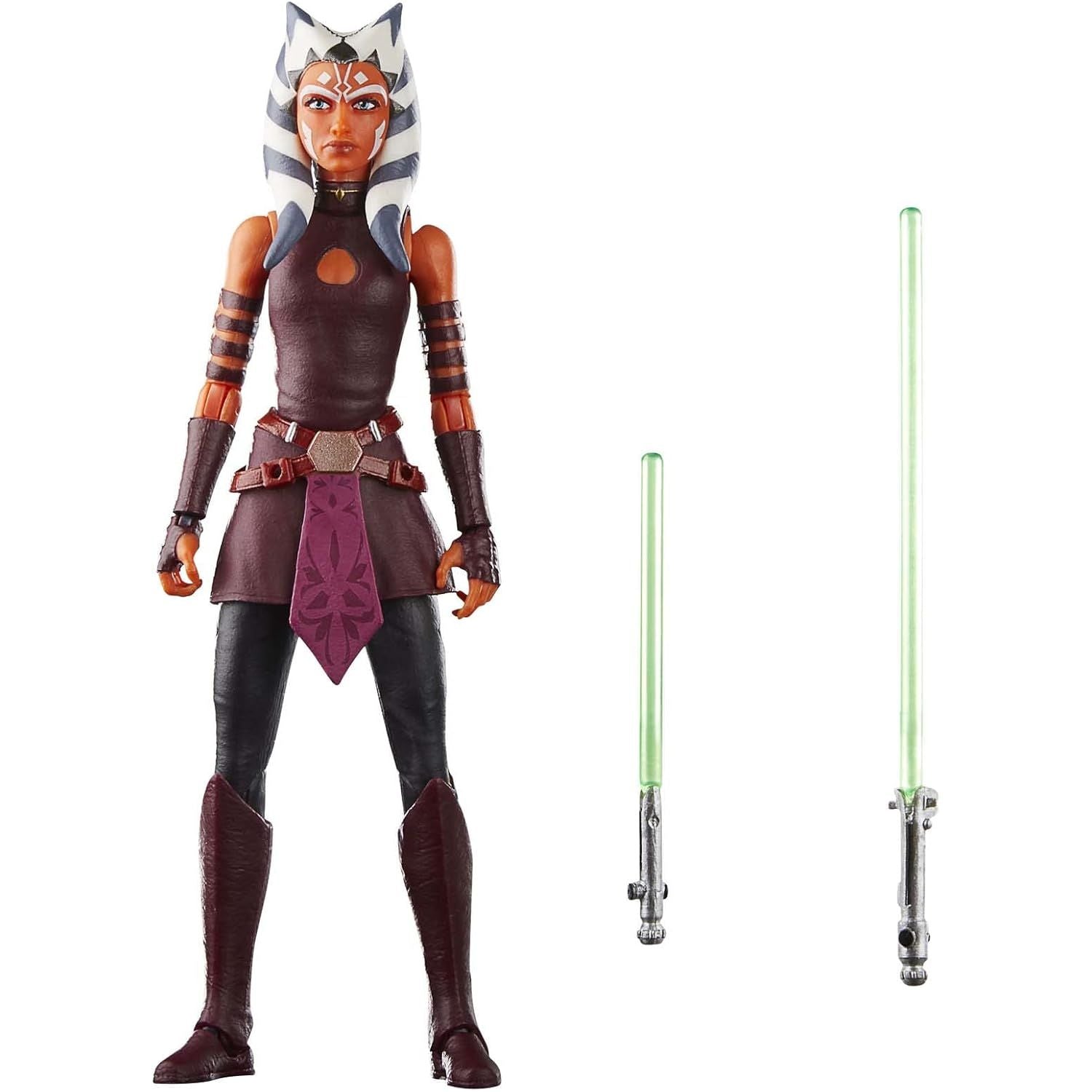 STAR WARS The Black Series Ahsoka Tano (Padawan), The Clone Wars 6-Inch Action Figures, Ages 4 and Up