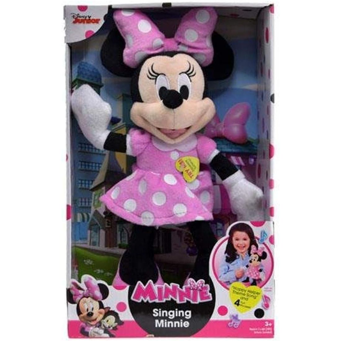 Disney Minnie Happy Helpers 12" Singing Plush Toy