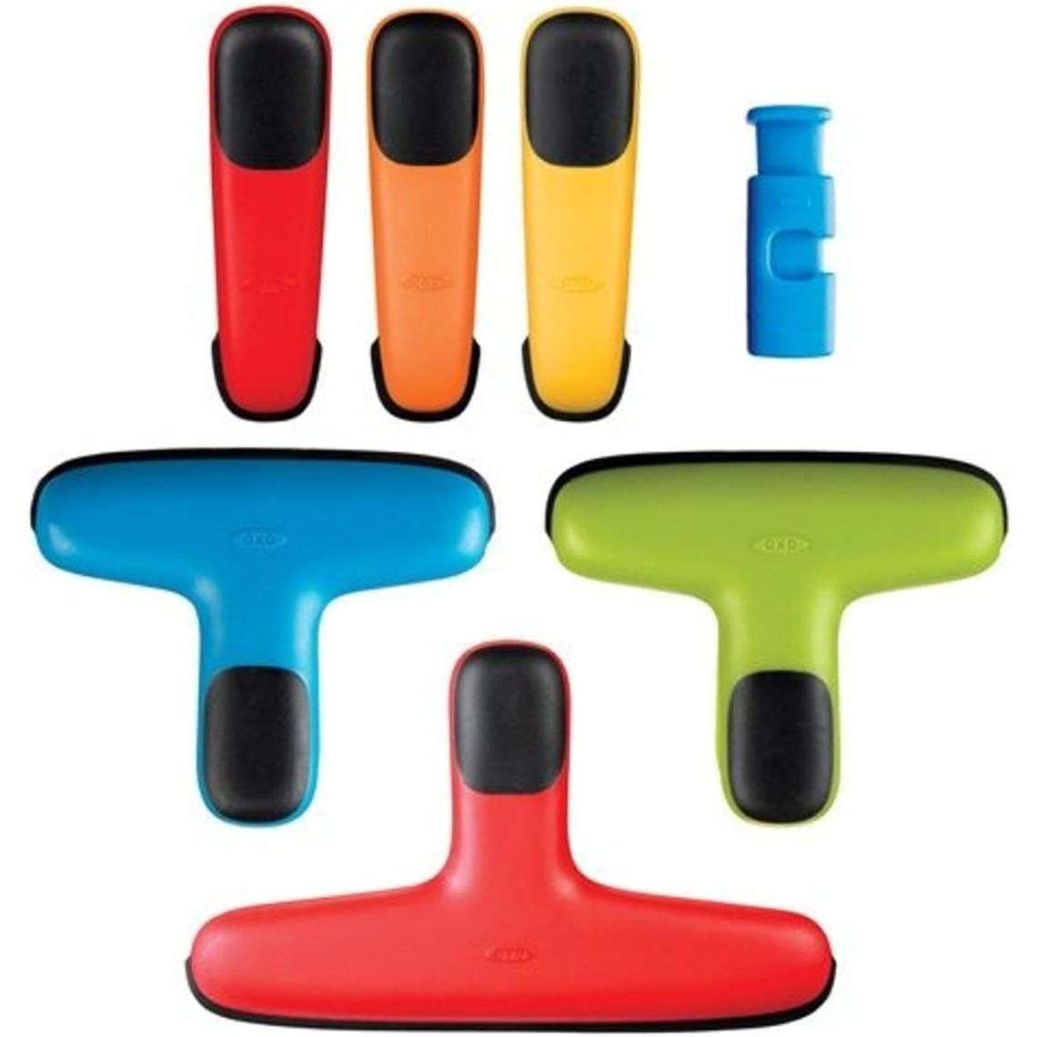 OXO Chip Bag Clip Set, Multicolor