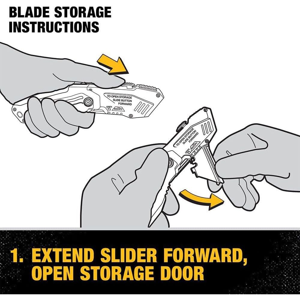DeWalt DEWALT Folding Retractable Auto-Load Knife