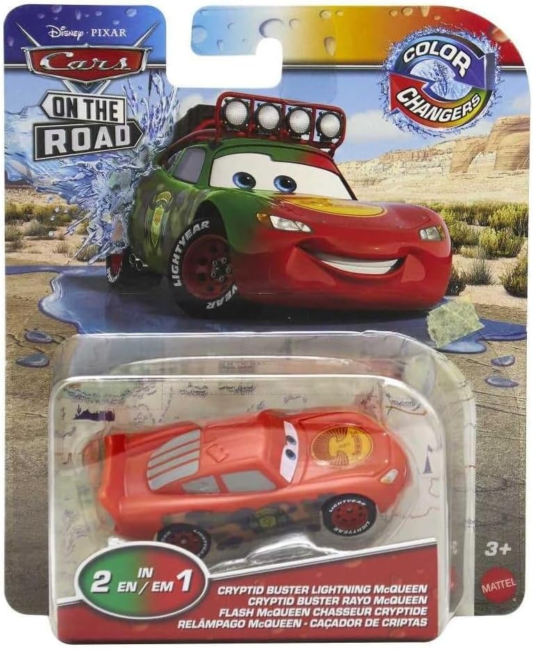 Disney Cars - Colour Changing (Cryptid Buster Lightning Mcqueen)/Toys