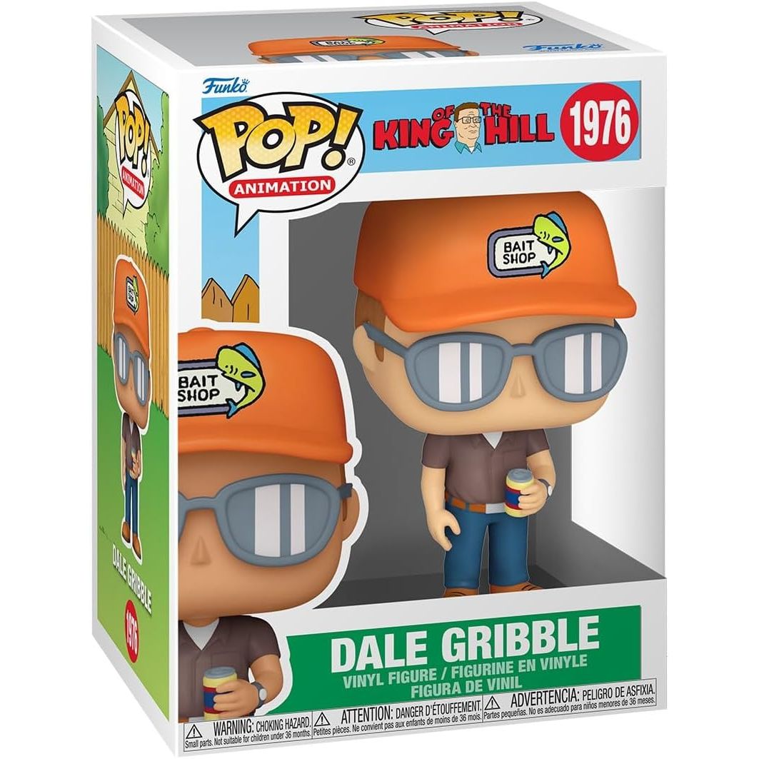 King of the Hill Dale Gribble Funko Vinyl Figure #1976