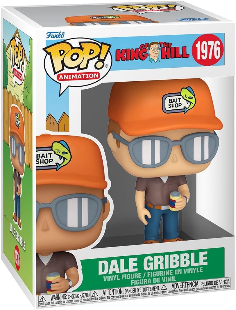 King of the Hill Dale Gribble Funko Vinyl Figure #1976