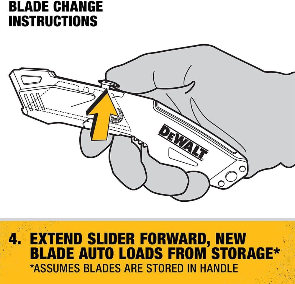 DeWalt DEWALT Folding Retractable Auto-Load Knife