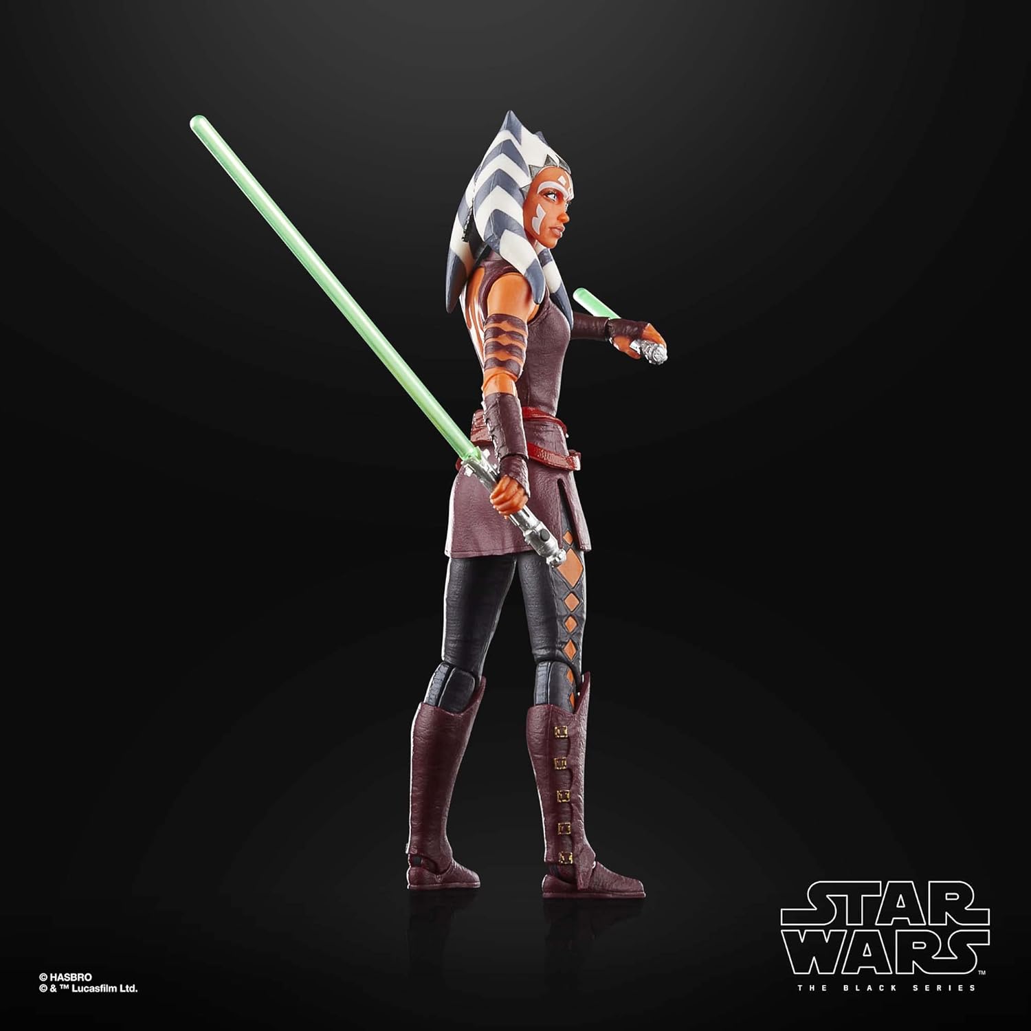 STAR WARS The Black Series Ahsoka Tano (Padawan), The Clone Wars 6-Inch Action Figures, Ages 4 and Up